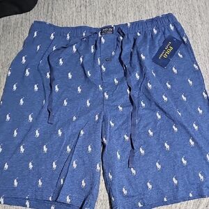 Polo by Ralph Lauren Navy Shorts with White Accents